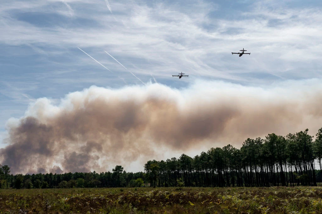 Francja przygotowuje się na pożary lasów