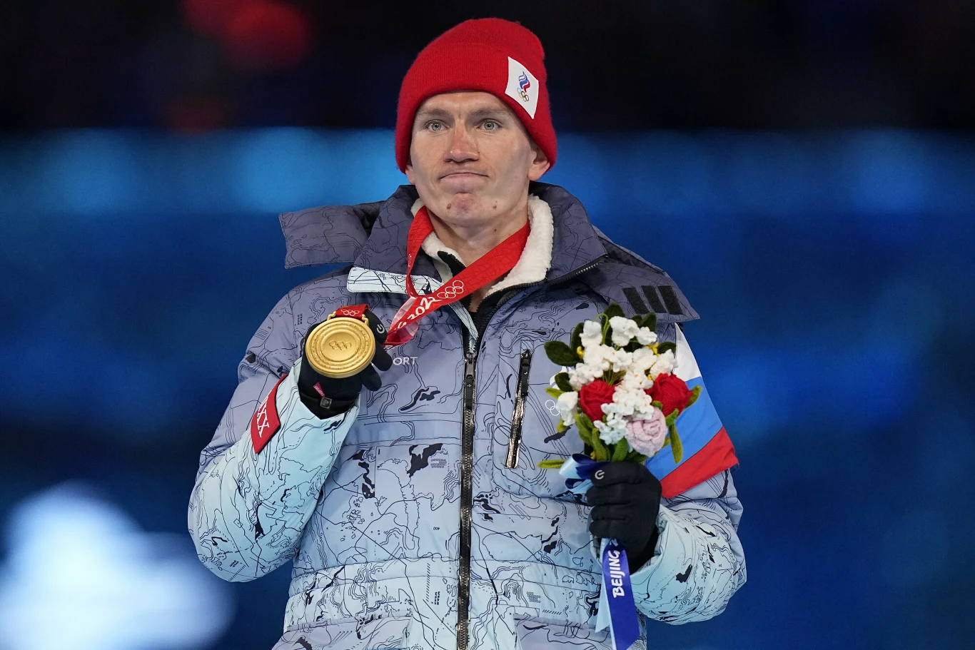 Aleksandr Bolszunow ze złotem olimpijskim Aleksandr Bolszunow ze złotem olimpijskim