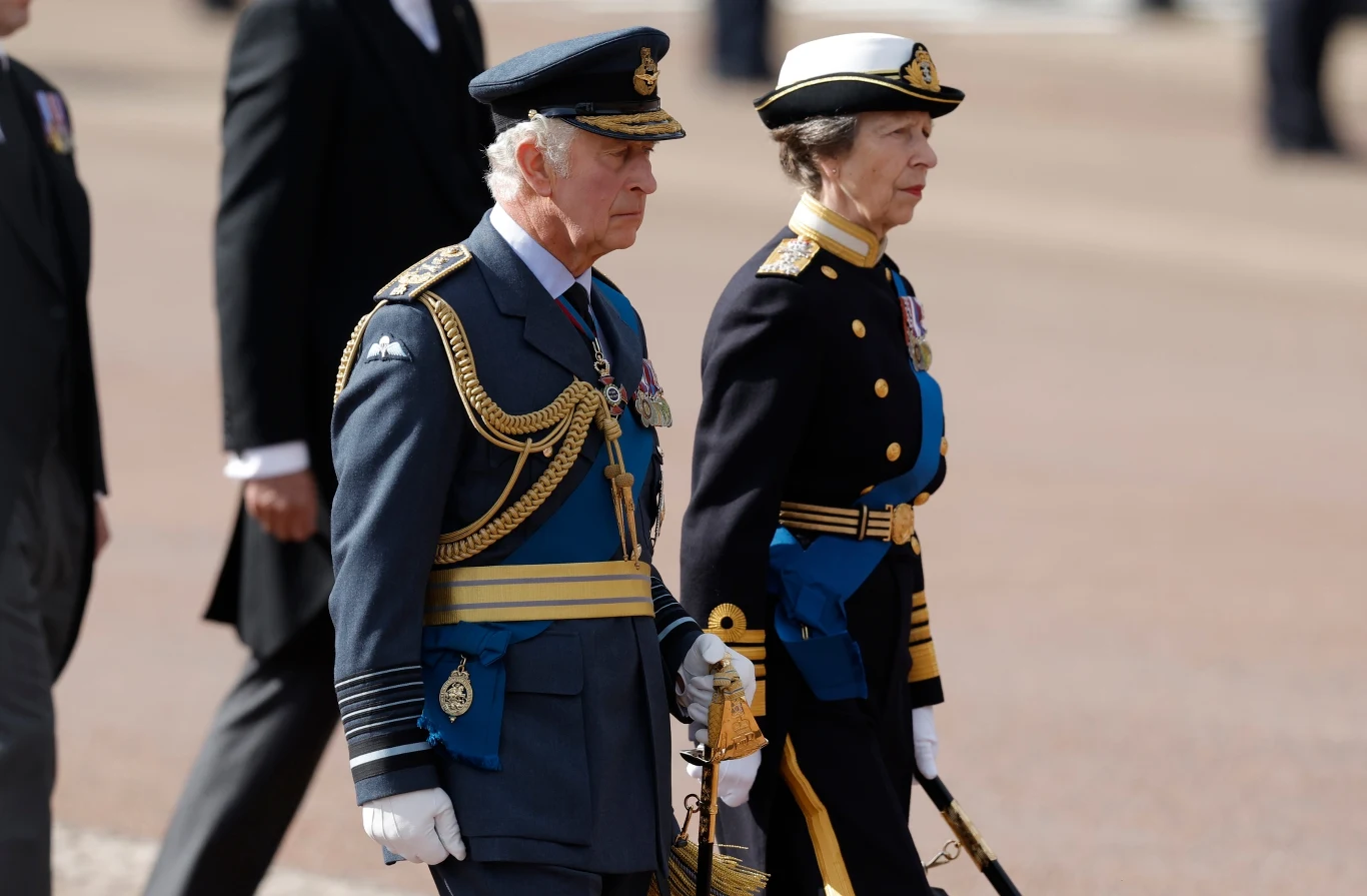 Karól Karol III i księżniczka Anna