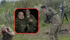 Mistrz świata w wadze ciężkiej Ołeksandr Usyk na wojennym froncie