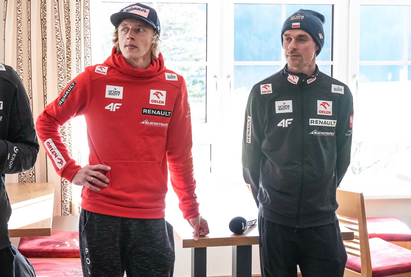 Dawid Kubacki i Piotr Żyła bez wątpienia mogą liczyć na wzajemne wsparcie pomiędzy sobą w trudnych momentach Dawid Kubacki i Piotr Żyła bez wątpienia mogą liczyć na wzajemne wsparcie pomiędzy sobą w trudnych momentach