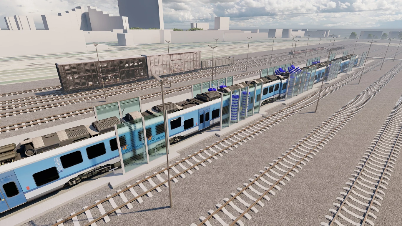 Nowoczesna myjnia w Krakowie umyje składy PKP Intercity