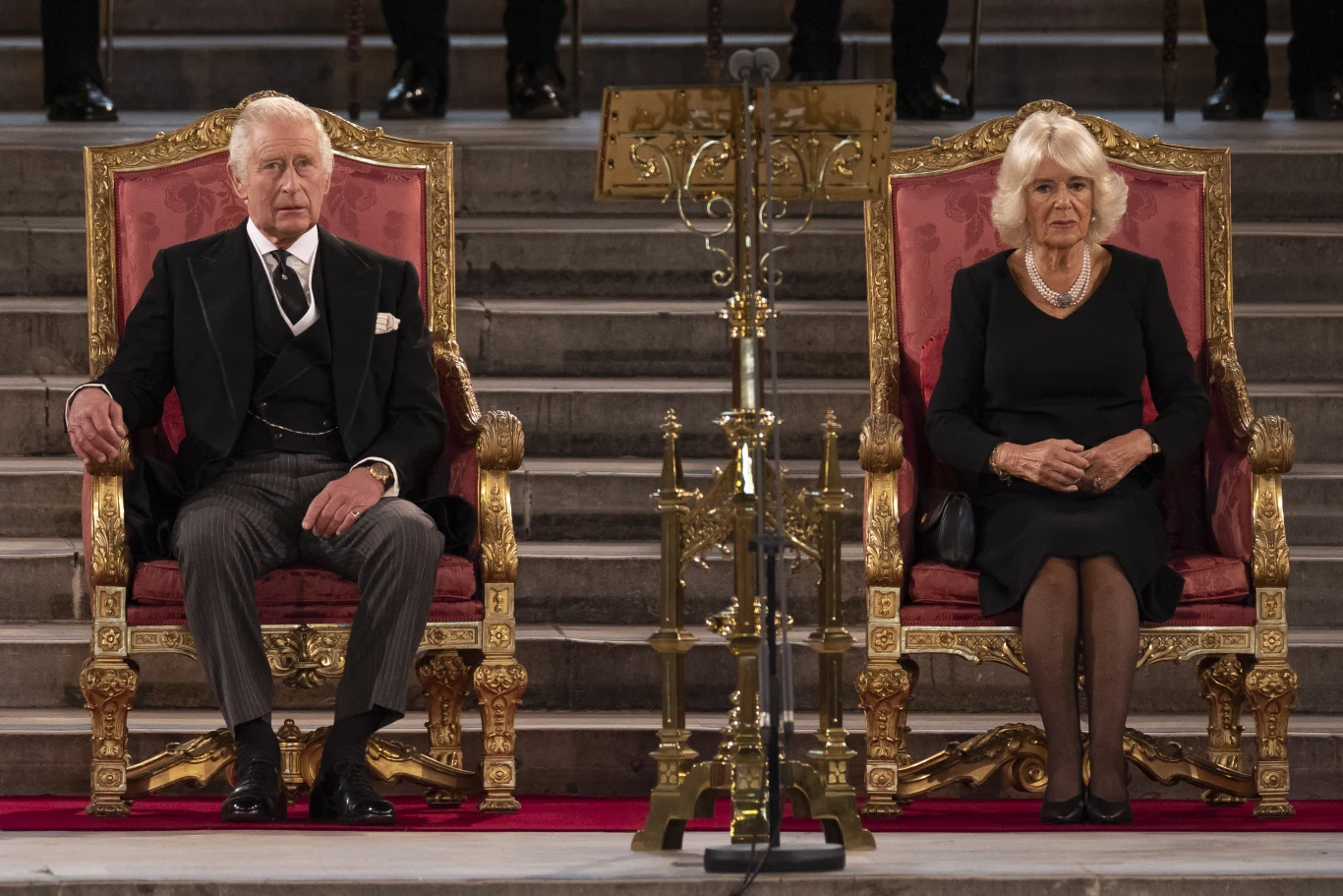 Król Karol III i królowa małżonka Camilla