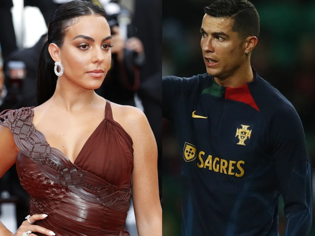 Gerogina Rodriguez i Cristiano Ronaldo.