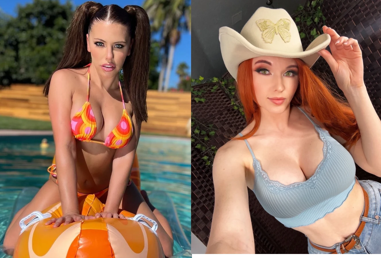 zdjęcia umieszczone w serwisie Twitter @Amouranth oraz Instagram @bratnasty69 zdjęcia umieszczone w serwisie Twitter @Amouranth oraz Instagram @bratnasty69