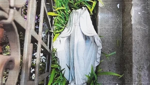Figurkę Matki Boskiej znaleziono bez głowy