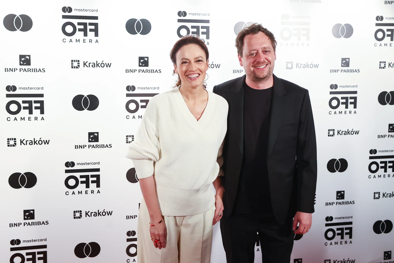 Magdalena Różczka i Jan Holoubek