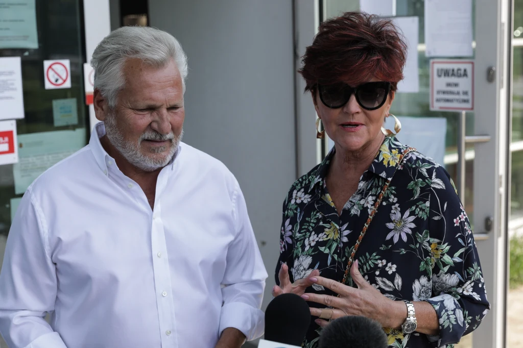 Aleksander Kwaśniewski i Jolanta Kwaśniewska