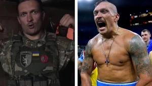 Ołeksandr Usyk okazuje wsparcie Ukrainie. Swoją obecnością na froncie oraz materialnie