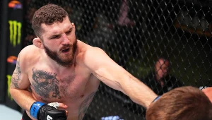 Michał Oleksiejczuk na gali UFC