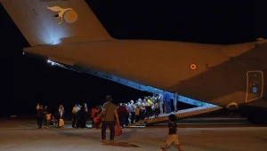 Obywatele Turcji podczas ewakuacji