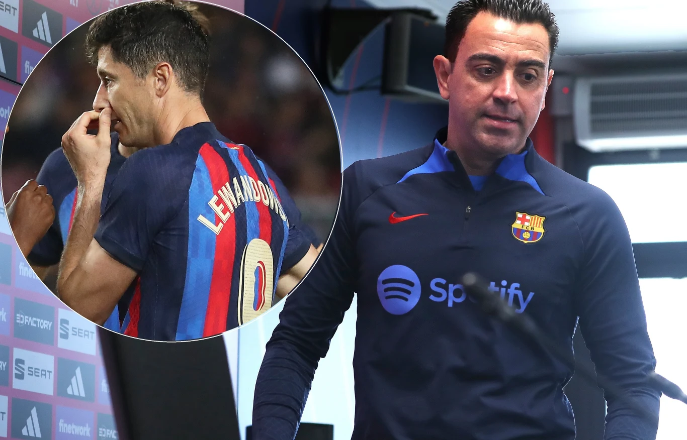 Xavi na konferencji prasowej po meczu z Realem Betis przyznał, że Robert Lewandowski "robi różnicę"