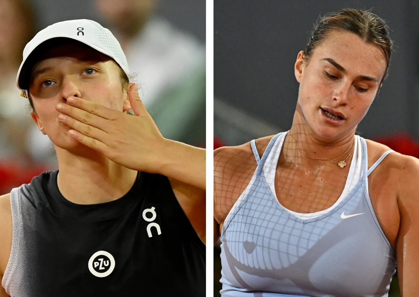 Iga Świątek i Aryna Sabalenka Iga Świątek i Aryna Sabalenka