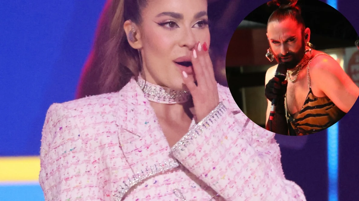 Blanka i Conchita Wurst. Blanka i Conchita Wurst.