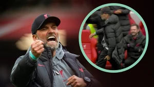 Jurgen Klopp doznał kontuzji w trakcie szalonej radości po bramce na 4:3