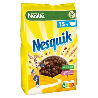 Nestlé Nesquik Zbożowe kuleczki o smaku czekoladowym 450 g - 1