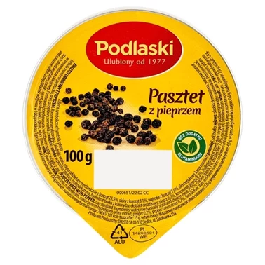 Podlaski Pasztet z pieprzem 100 g - 1