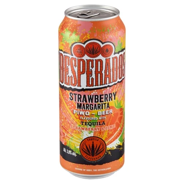 Desperados Strawberry Margarita Piwo 500 ml - 3
