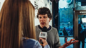 Jesse Eisenberg na festiwalu Mastercard OFF CAMERA