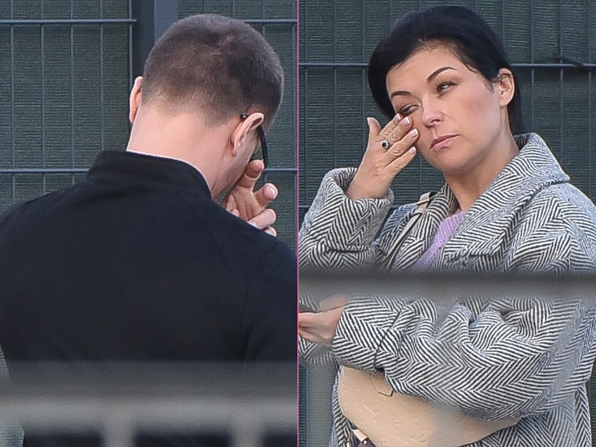 Katarzyna Cichopek i Marcin Hakiel nie mogli powstrzymać łez