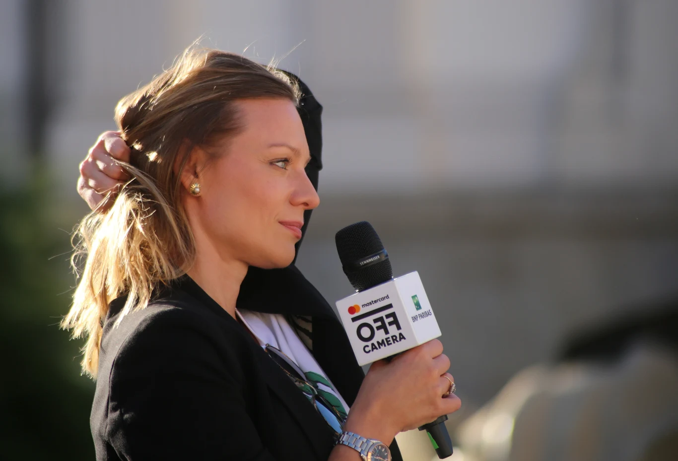 Magdalena Boczarska podczas festiwalu Mastercard OFF CAMERA