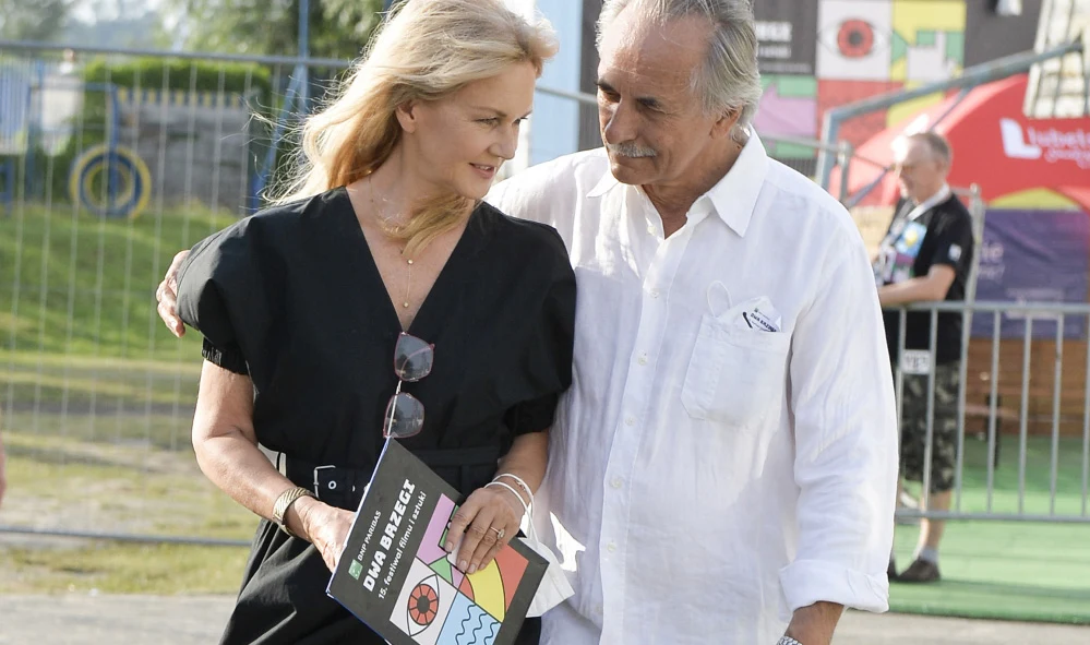 Grażyna Torbicka z mężem Grażyna Torbicka z mężem