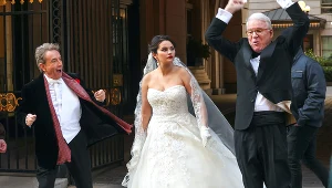 Martin Short, Selena Gomez i Steve Martin na planie "Zbrodni po sąsiedzku"