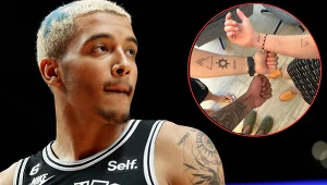 Jeremy Sochan tym razem zaszalał. Pochwalił się kibicom swoim nowym tatuażem