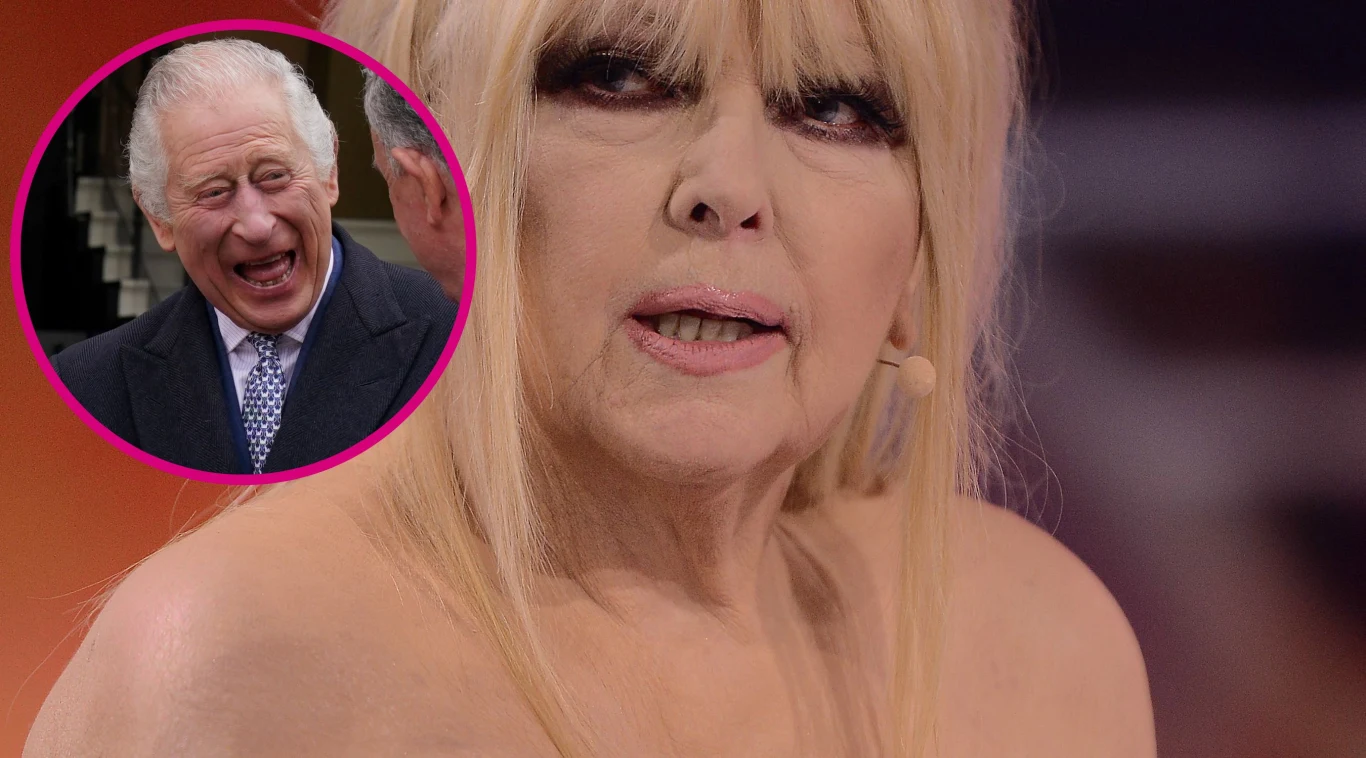 Maryla Rodowicz, król Karol III Maryla Rodowicz, król Karol III