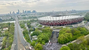 Zaatakował siekierą policję na moście Poniatowskiego