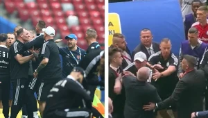 Awantura sztabów trenerskich Legii Warszawa i Rakowa Częstochowa