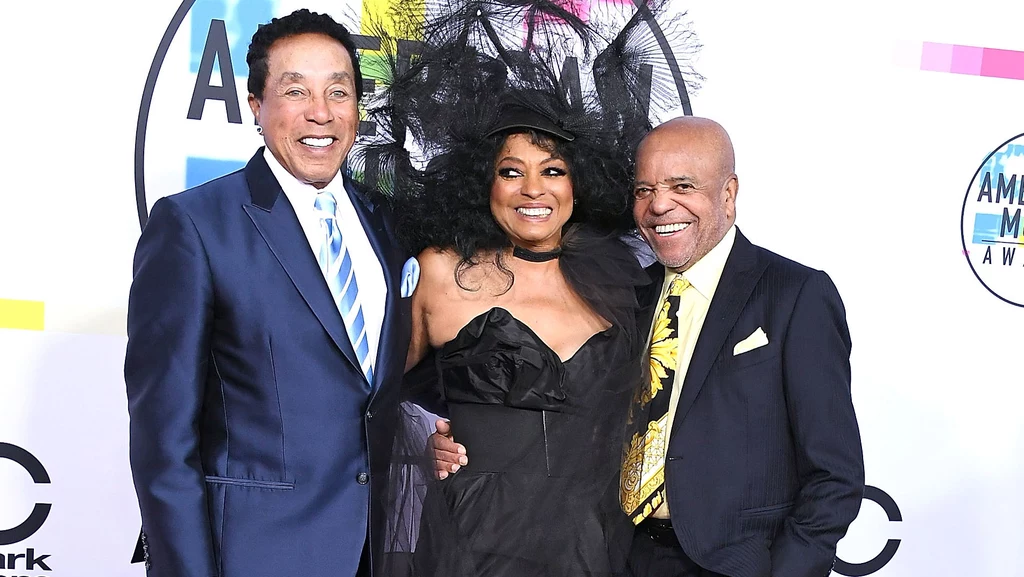 Smokey Robinson, Diana Ross oraz Berry Gordy to niekwestionowane legendy amerykańskiej muzyki. Na zdjęciu w 2017 roku