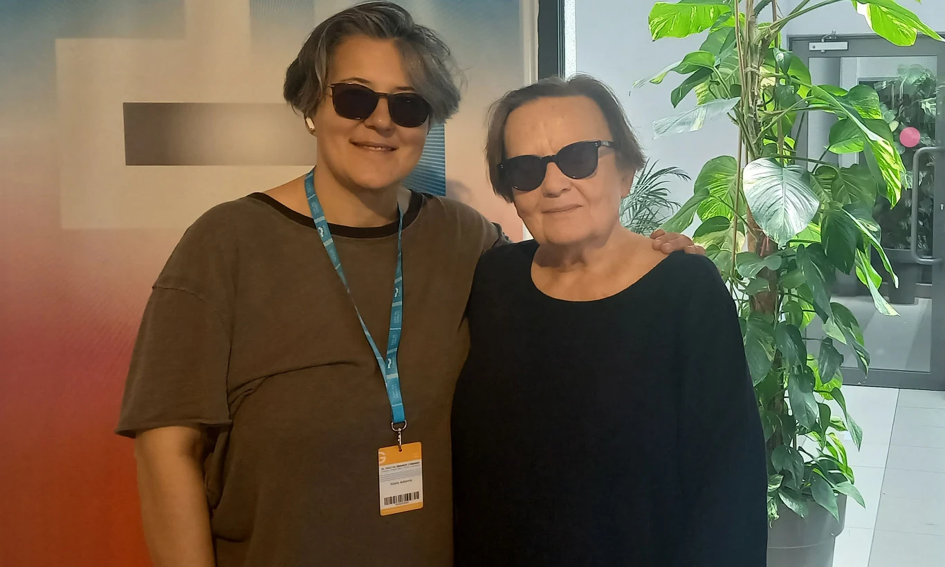Kino na Granicy 2023: Kasia Adamik z mamą Agnieszką Holland Kino na Granicy 2023: Kasia Adamik z mamą Agnieszką Holland