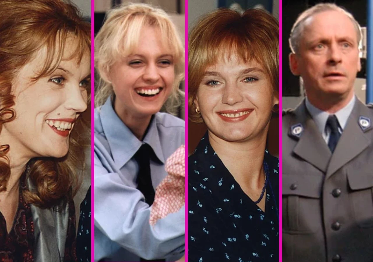 Kadry z polskich sitcomów z lat 90. Kadry z polskich sitcomów z lat 90.