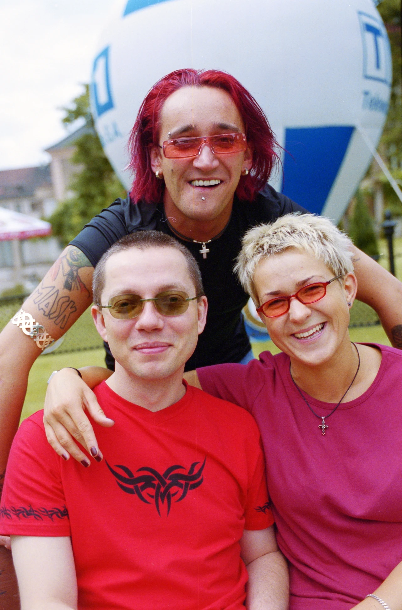 Jacek Lagwa, Michał Wiśniewski, Justyna Majkowska - rok 2001 Jacek Lagwa, Michał Wiśniewski, Justyna Majkowska - rok 2001