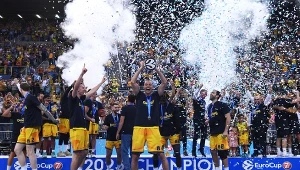 Koszykarze CB Gran Canaria z Pucharem Europy 