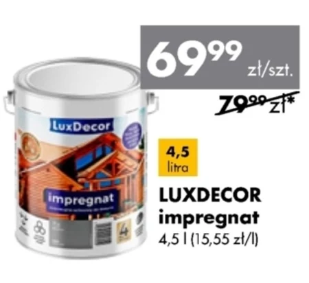 Impregnat do drewna Luxdecor