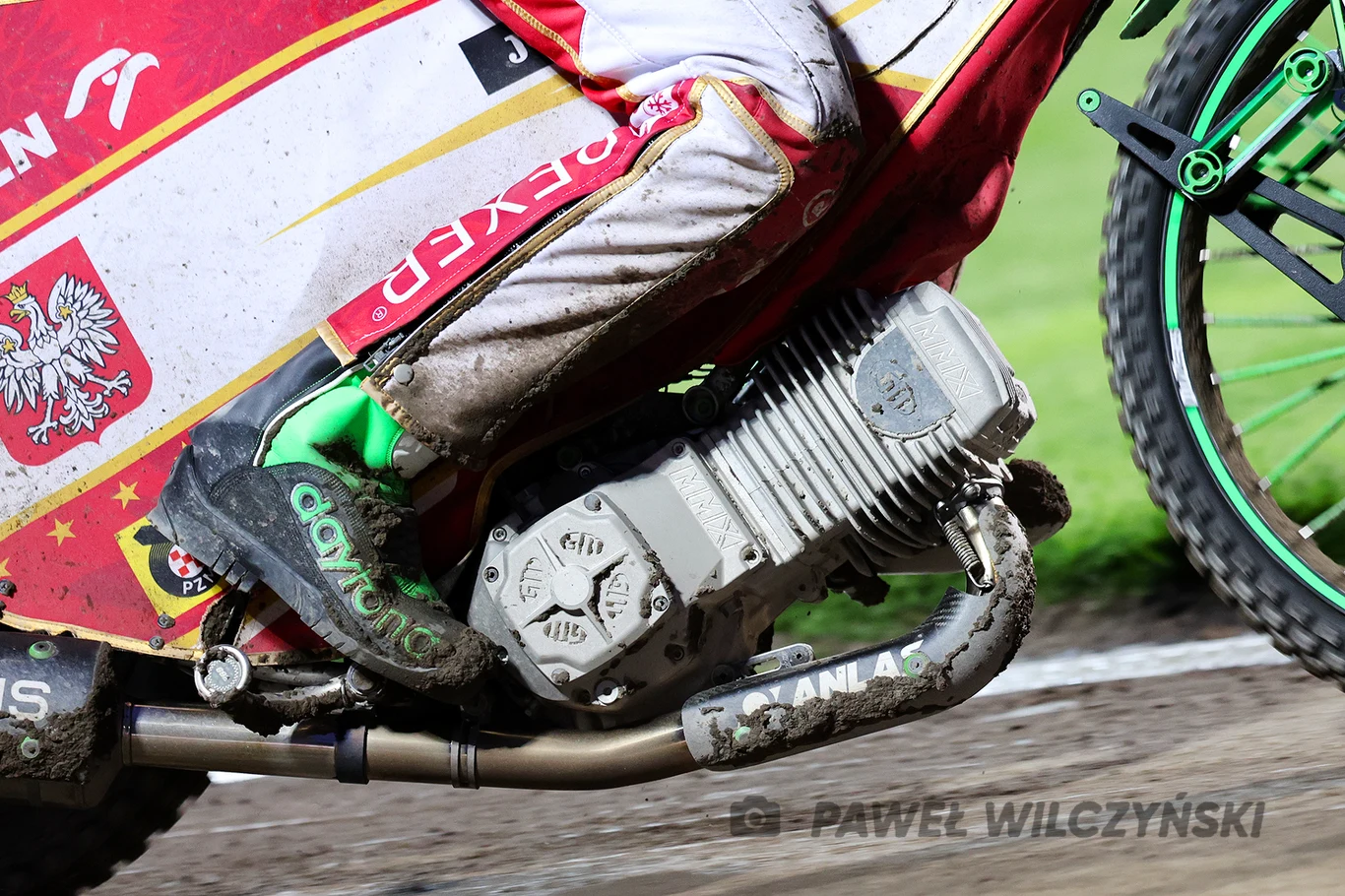 Silnik MMX w ramie motocykla Patryka Dudka Silnik MMX w ramie motocykla Patryka Dudka