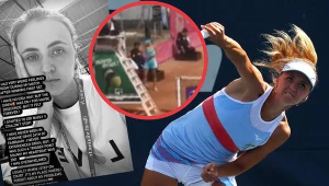 Maryna Zanevska wybuchła płaczem na korcie po usłyszeniu syren