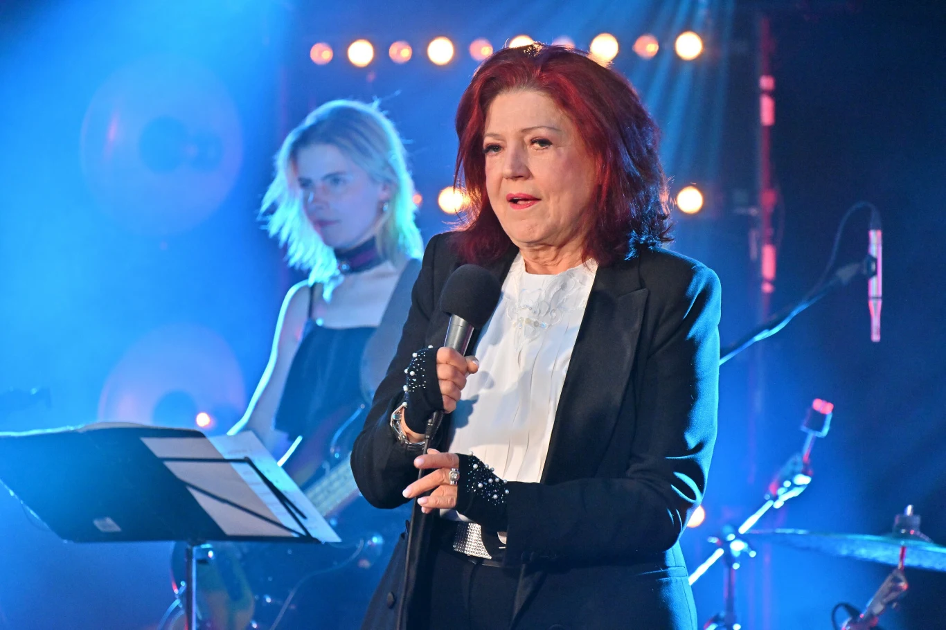 Urszula Dudziak podczas występu w Zakopanem w 2023 r. Urszula Dudziak podczas występu w Zakopanem w 2023 r.