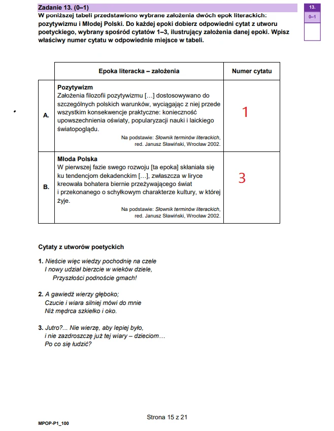Matura z języka polskiego. Formuła 2023 – odpowiedzi i arkusz CKE Matura z języka polskiego. Formuła 2023 – odpowiedzi i arkusz CKE
