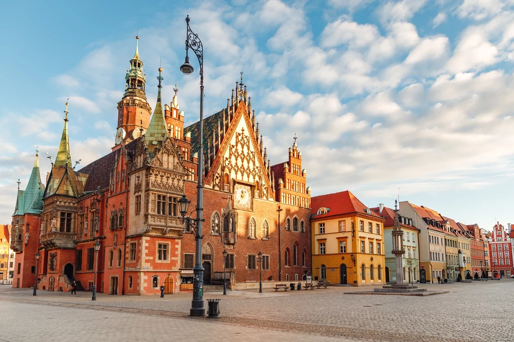 Rynek we Wrocławiu.