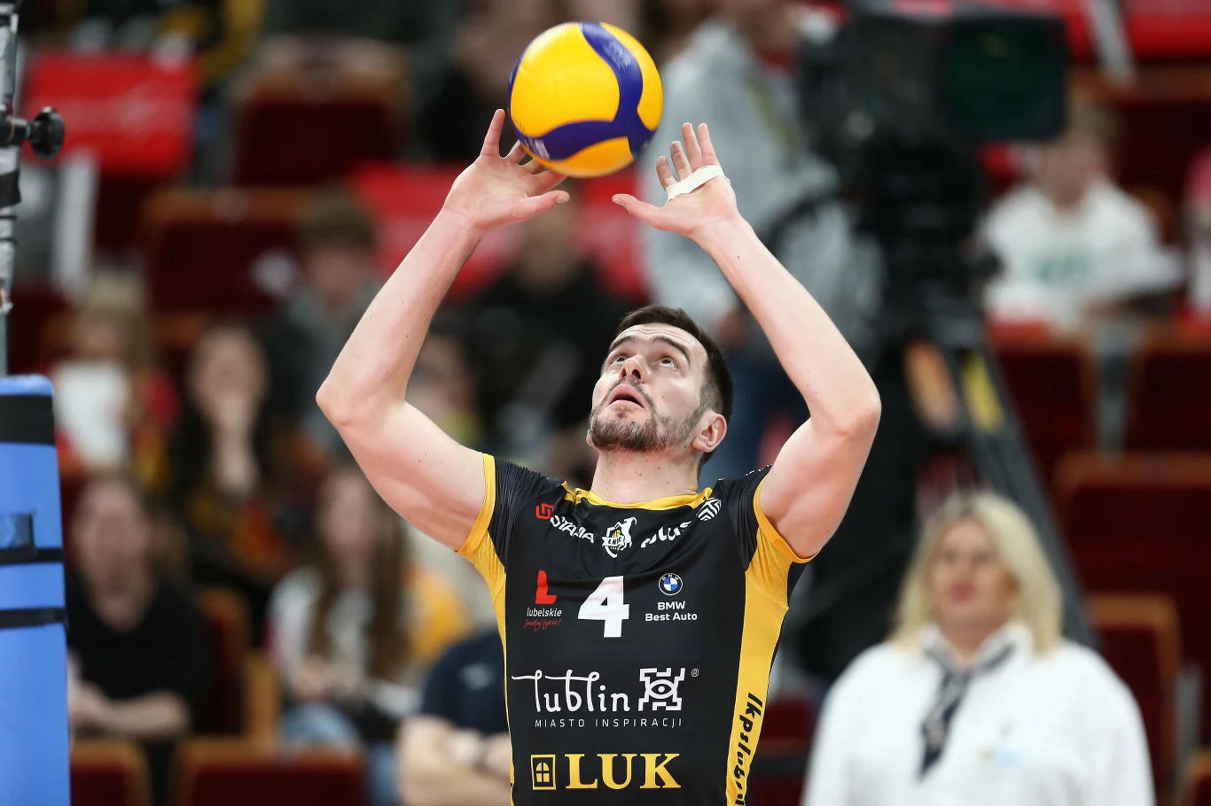 Marcin Komenda, rozgrywający Bogdanki LUK Lublin Marcin Komenda, rozgrywający Bogdanki LUK Lublin