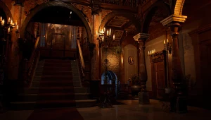 Willa Spencerów z Resident Evil, stworzona na bazie Unreal Engine 5