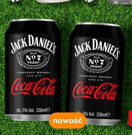 Jack Daniel's Cola Napój alkoholowy gazowany 330 ml
