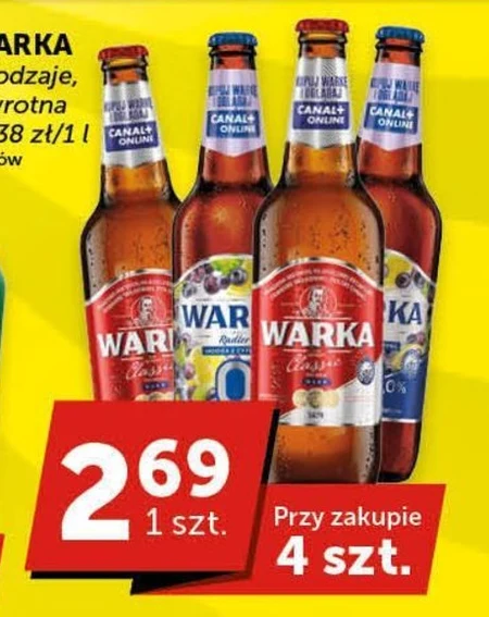 Warka Classic Piwo jasne 500 ml