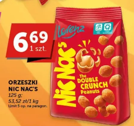 Orzeszki ziemne Nic Nac's