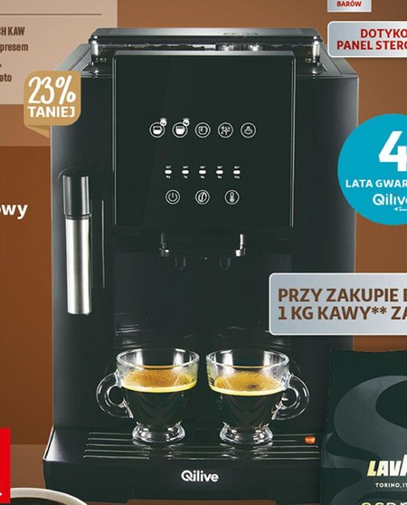 Ekspres do kawy Qilive - 23% TANIEJ! - promocja Auchan Hipermarket ...