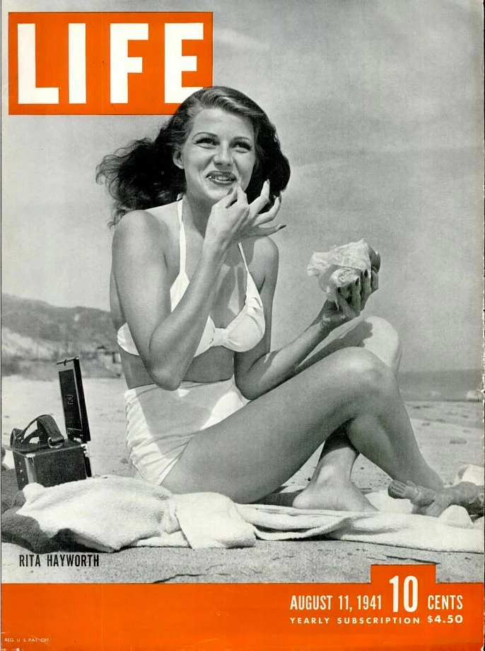 Słynna sesja Rity z 1941 r. w magazynie LIFE 