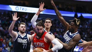 Luka Doncić w meczu Dallas Mavericks z New Orleans Pelicans